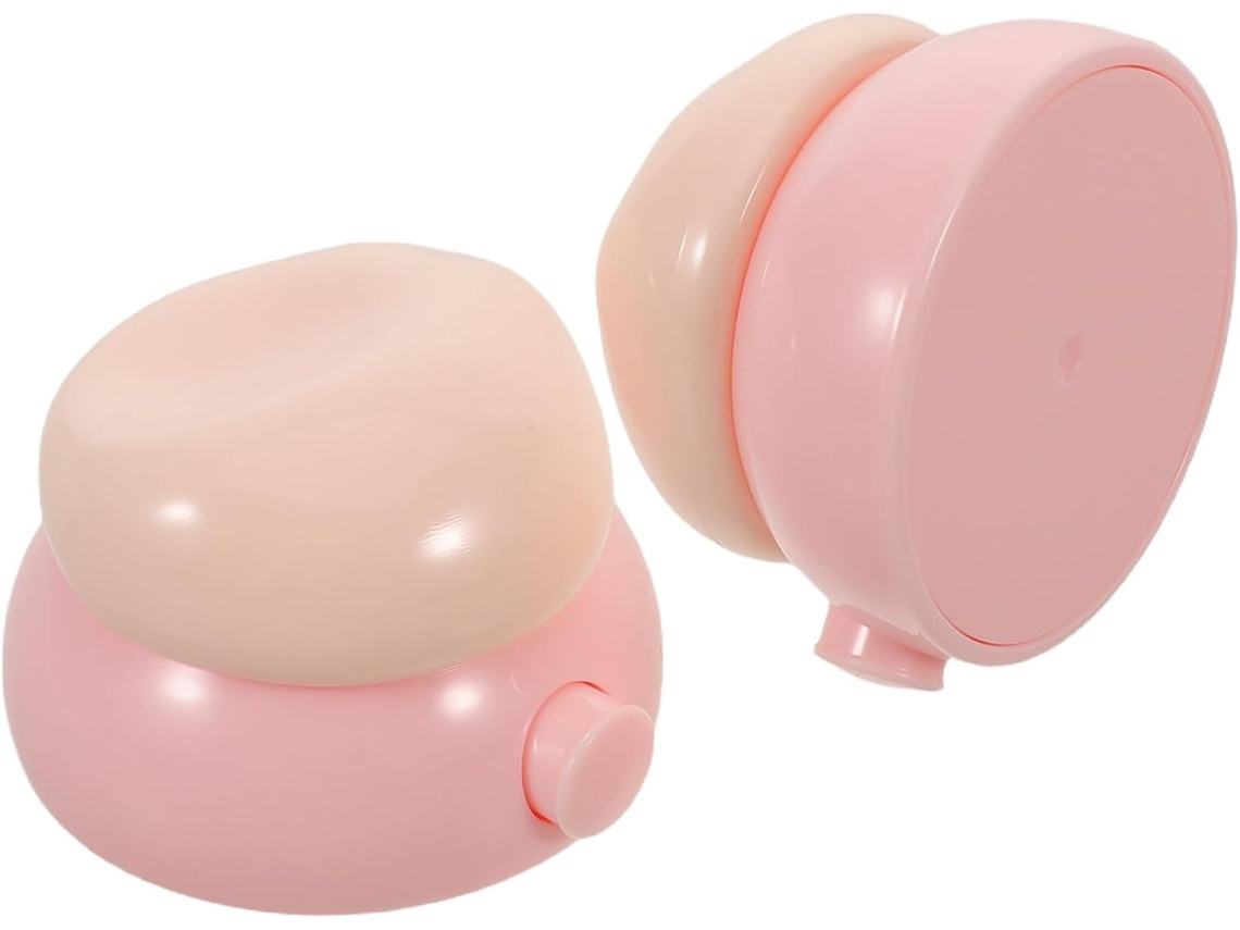 Mini Potes De Brilho Labial 3,5g, Caixa Redonda