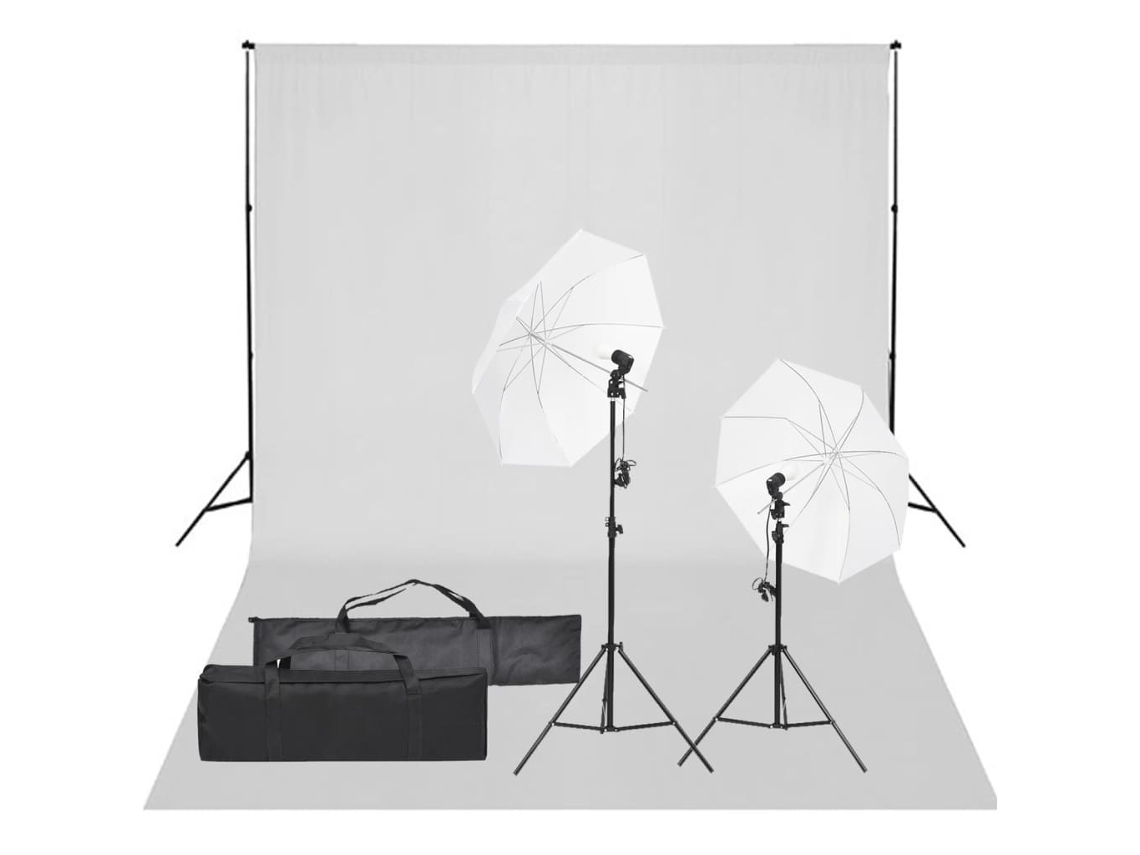 Photo Studio Kit, Photo Studio Kits Vidaxl Preto Alumínio (500 X 300 Cm)