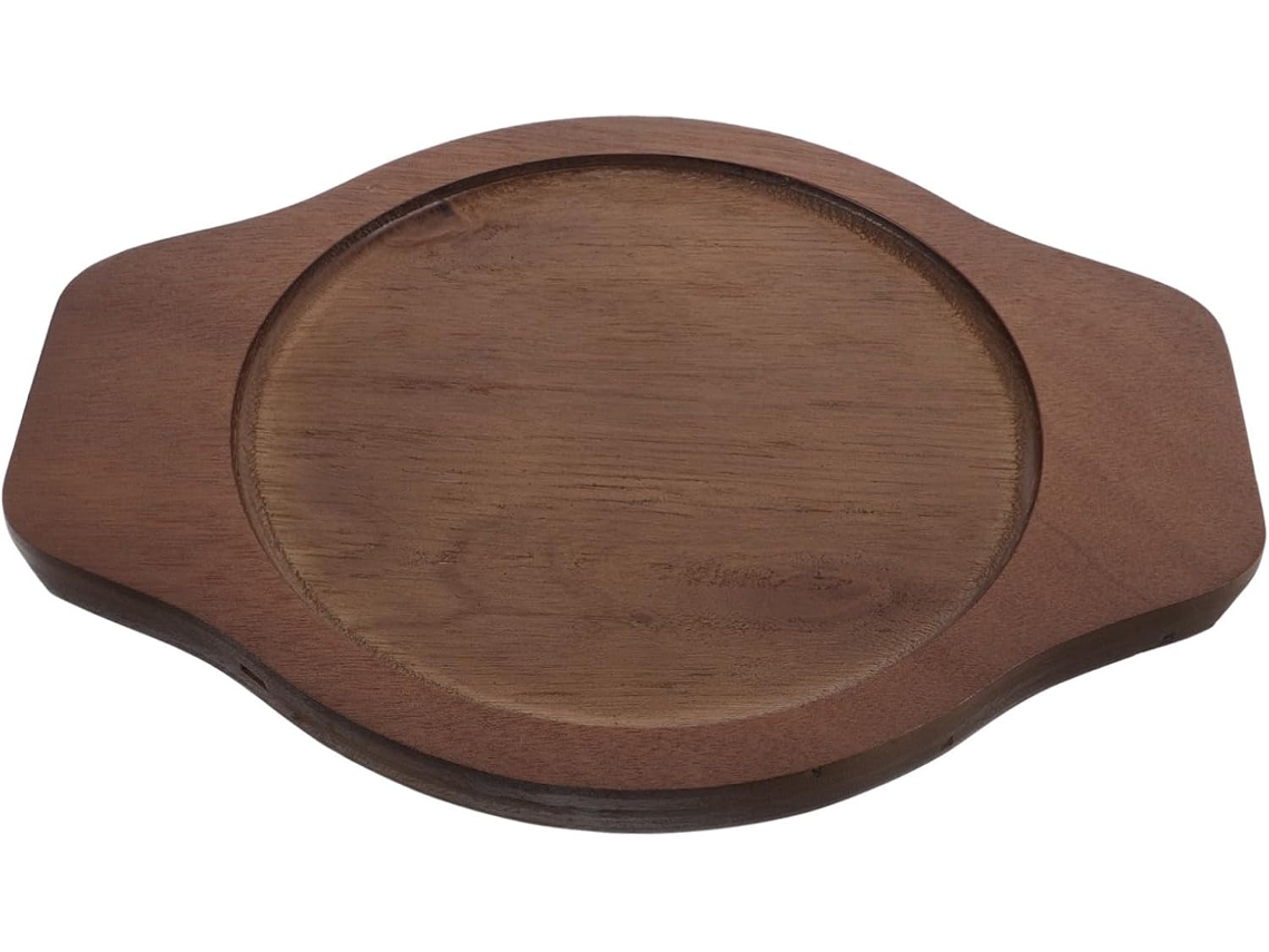 Oval De Madeira Com Isolamento Térmico Para Bibimbap Coreano, Suporte De Madeira Resistente Ao Calor Para Pratos Gokoco