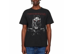 Rockinstone Terminator Second Term Black Adult T-shirt Size:m