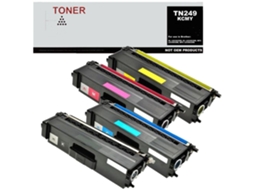 Toner Tn249 Pack 4 Kcmy Compatible Con Brother Tn249Bk Tn249C Tn249M Tn249Y GENÉRICO