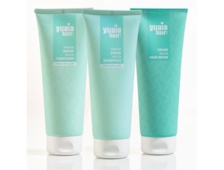 Hair Growth Kit Shampoo Condicionador Máscara Capilar YUAIA HAIRCARE