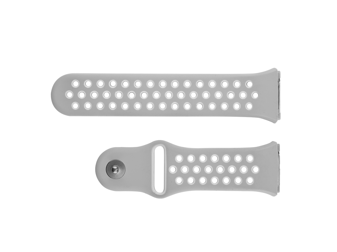 Cinto de Relógio de Silicone para Smartwatch Fitbit Ionic EOOCOO (pulseira de Substituição com Design Bicolor)