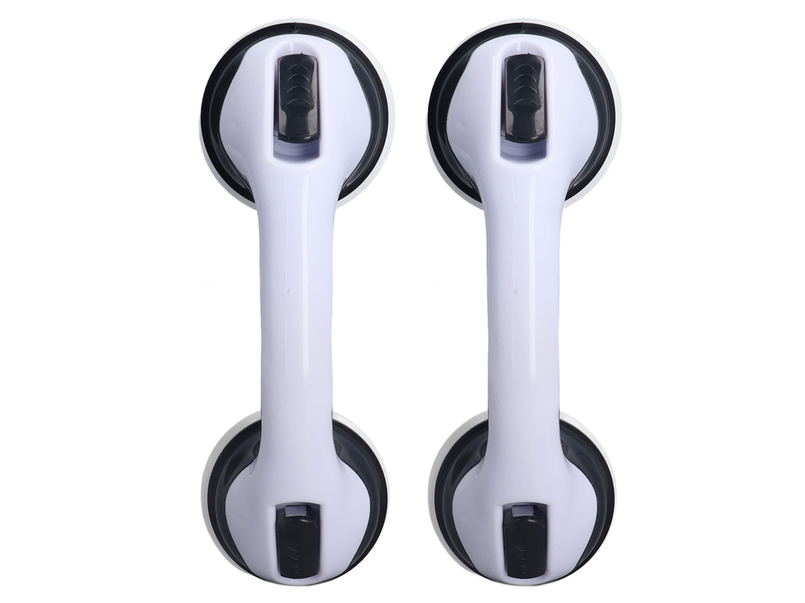 2pcs Alça de Chuveiro Curva com Travamento Duplo S/MARCA