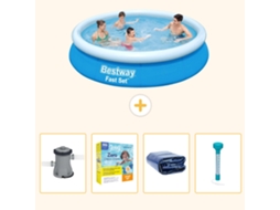 Bestway Piscina Bestway Fast Set Redonda - 366x76 Cm - 5-peças S184
