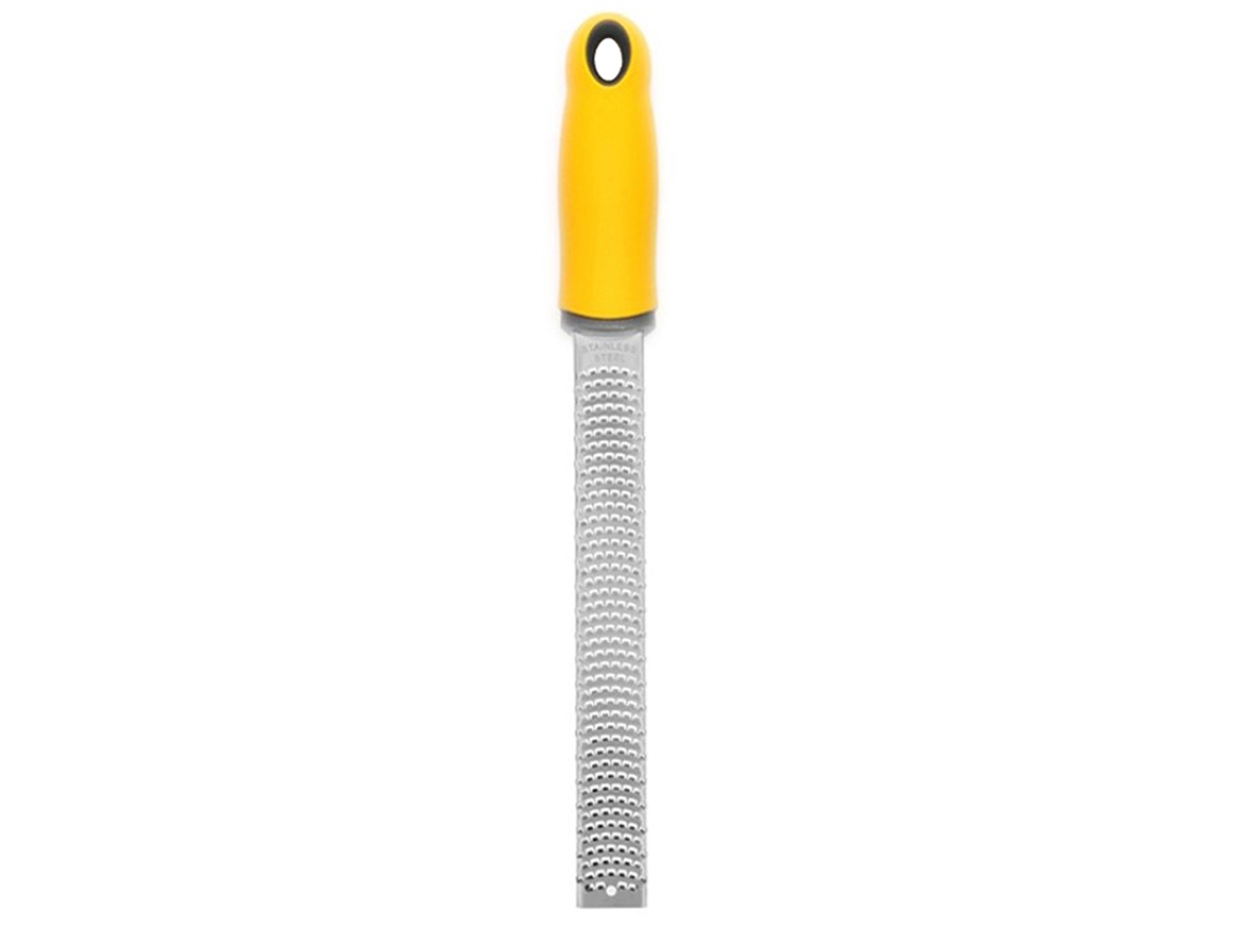 Ralador De Queijo Em Aço Inoxidável, Ralador De Limão, Ralador De Frutas, Preto E Amarelo
