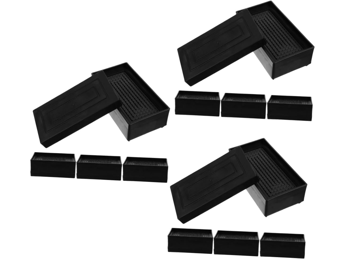 Conjunto de 12 Peças de Pés Antiderrapantes para Sofás e Mesas. GOKOCO