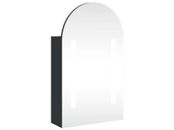 Bathroom Mirror Cabinet, Bathroom Mirror Cabinets Vidaxl Preto Madeira Processada (n/a)