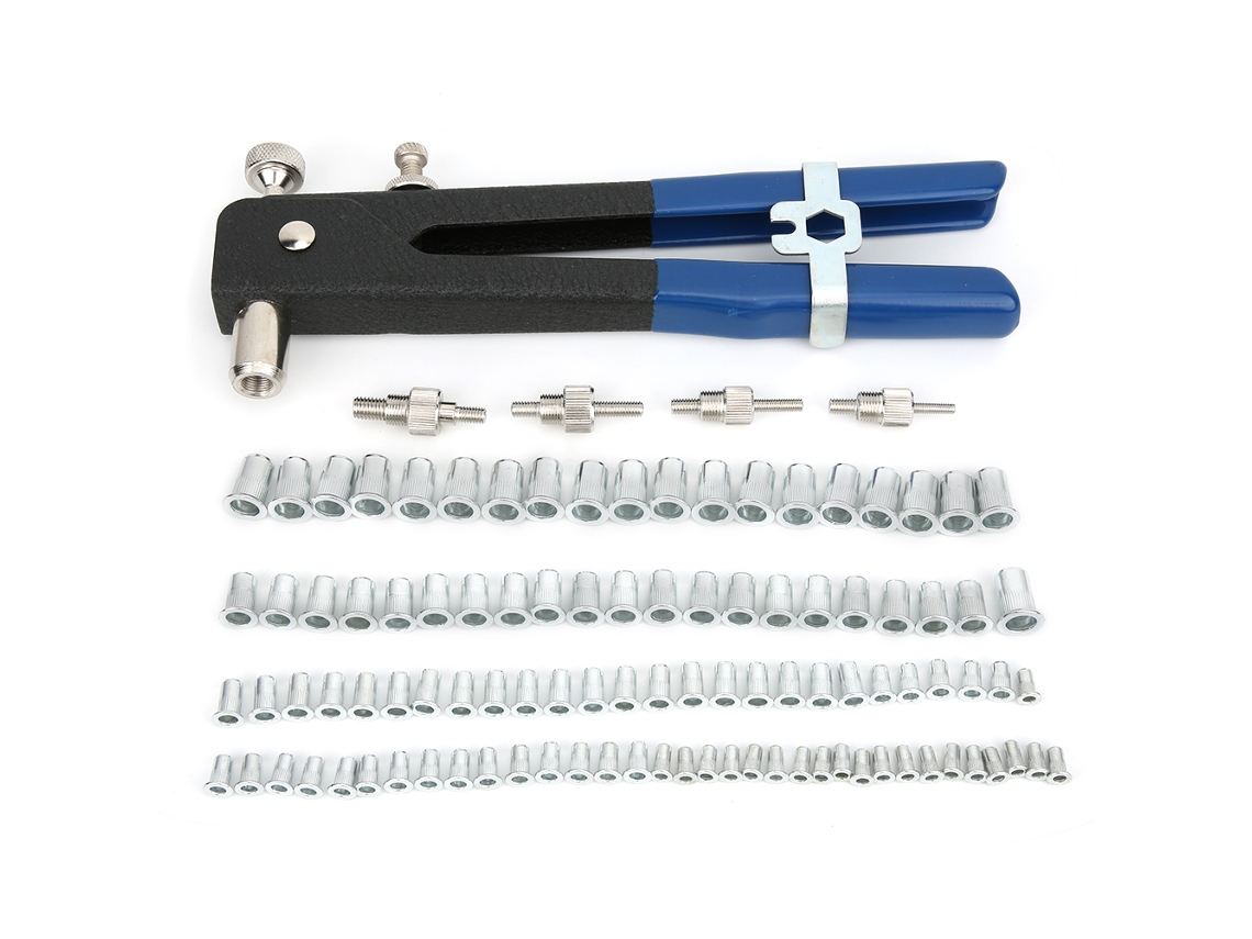 Kit De Ferramentas De Inserção Com 106 Peças Ferramenta De Parafuso Remachadora Manual M3/m4/m5/m6/m7/m8