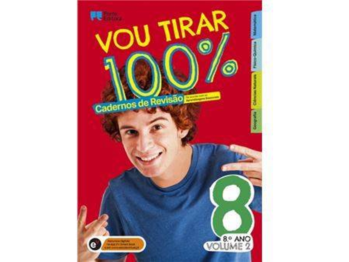 Livro Vou tirar 100 - 8.º Ano - Volume 2 (Português)