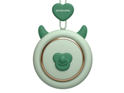 Laxiscreed Ventilador De Pescoço Usb Recarregável, Leve, Mini E Ideal Para Viagens E Desporto