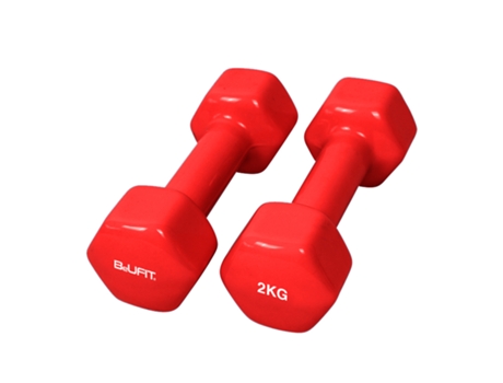 Halteres BEUFIT EQUIPMENT Vinil 2Kg 2 Unidades