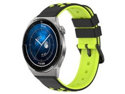 Pulseira De Silicone Poroso Bicolor Para Huawei Watch Gt3 Pro 46mm 22mm