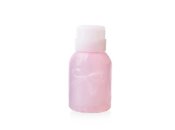 Botijão De Pressão Para Removedor De Esmalte De Unhas Com Bomba Dispensadora (redondo Rosa)