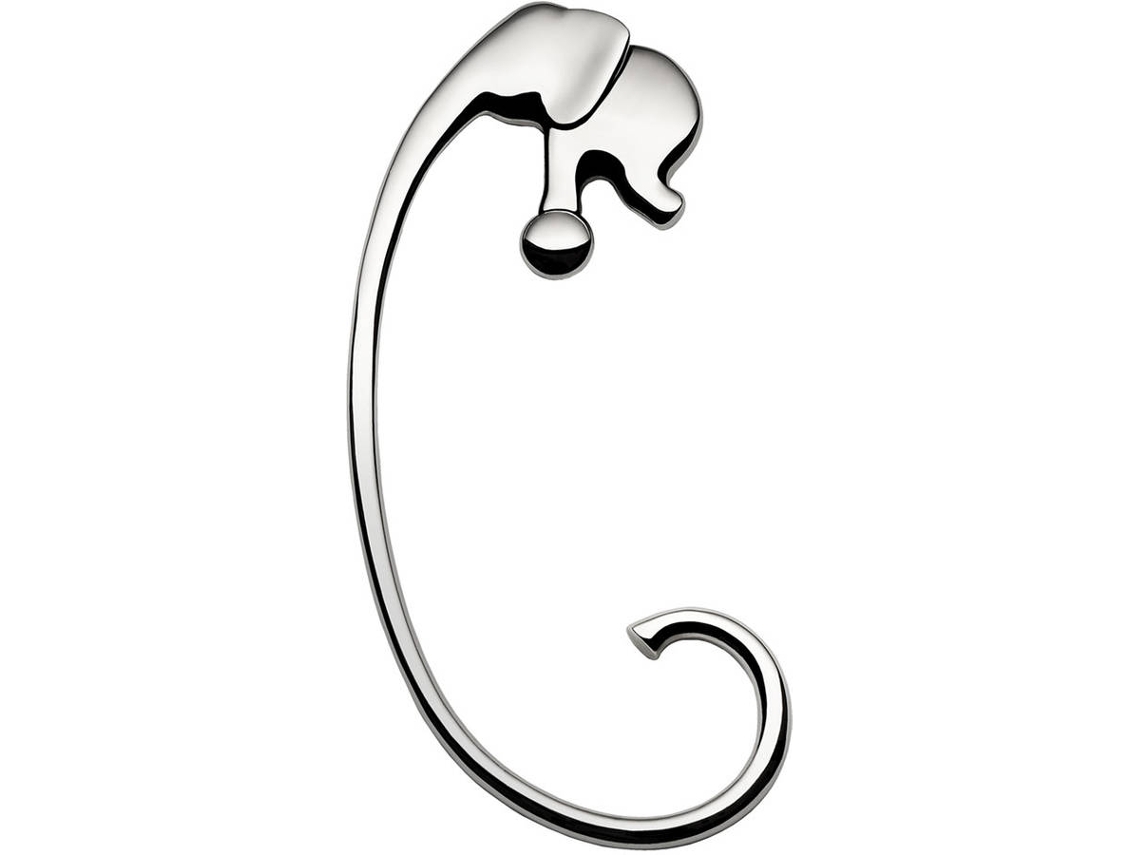 Cabide ALESSI Jumbo (Prateado - Aço inoxidável)
