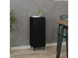 Aparador 34,5x34x90 cm Derivados de Madera Negra