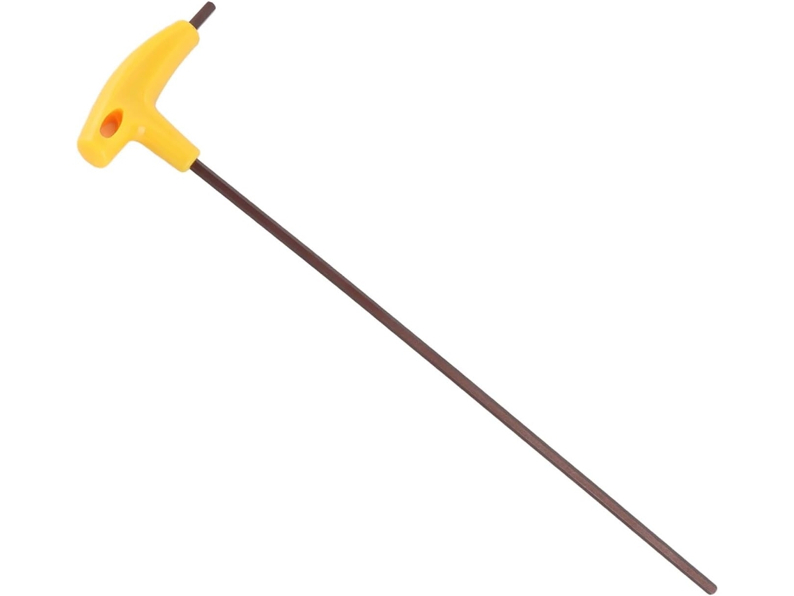 Chave Hexagonal Grande Em Aço Liga Com Cabeça Plana Em Formato De T, Portátil, 5 Mm