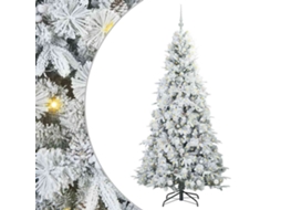 Conjunto 1 Decoração De Natal Vidaxl Branco Plástico (180 Cm)