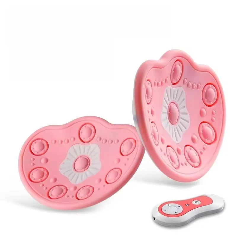 Massageador De Seios Feminino Ems Doméstico Com Vibração Elétrica Usb E Terapia De Calor