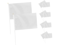 20 Bandeiras Ondulantes Com Alças Para Sinais De Mão De Árbitros Decoração Esportiva Gokoco