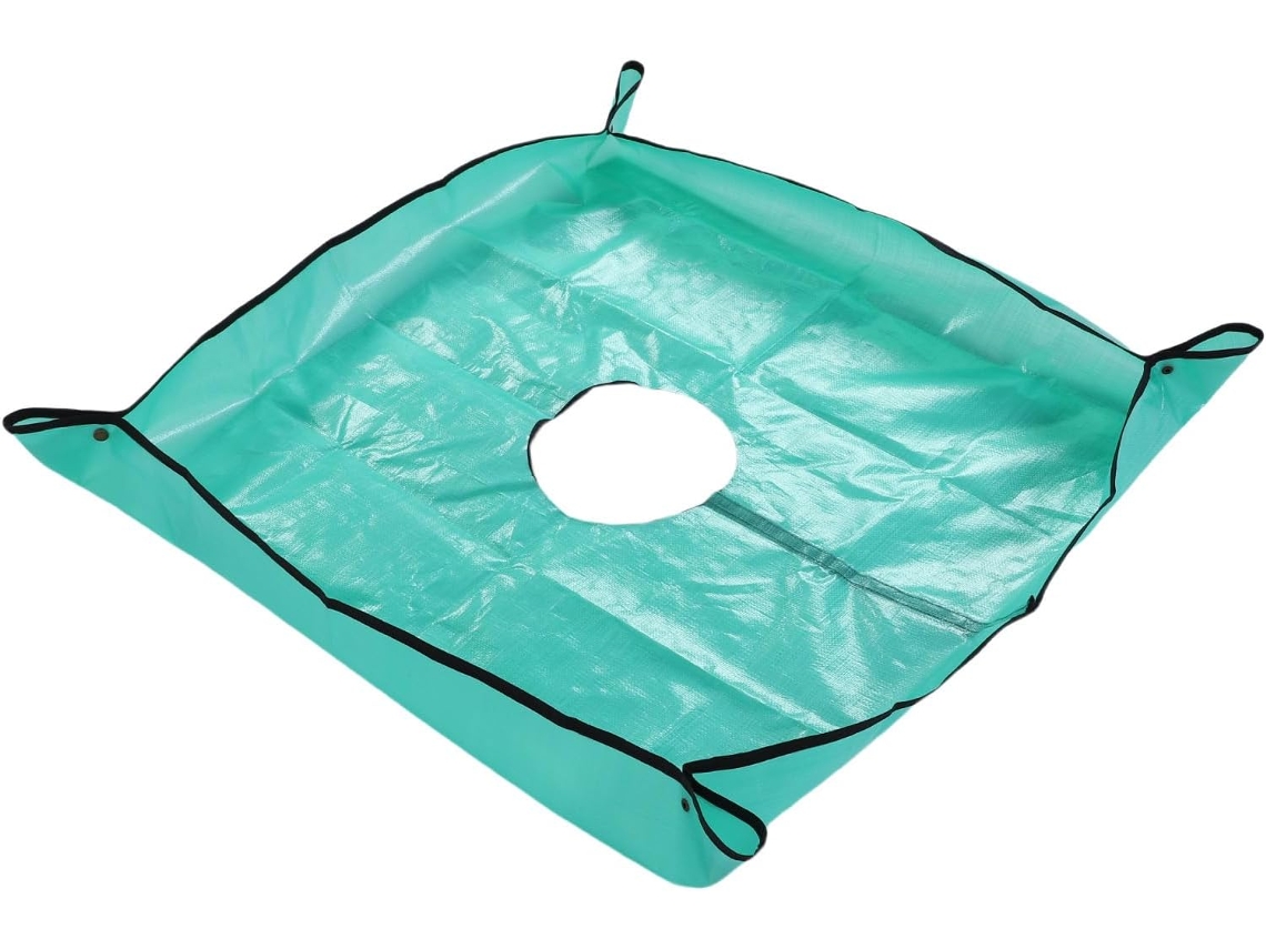 Landscape Tarpaulin, Trimmed Tarpaulin, With 4-corner Buckles And 7 8 Inch Holes, For Pruning Shrubs, Seedlings, And