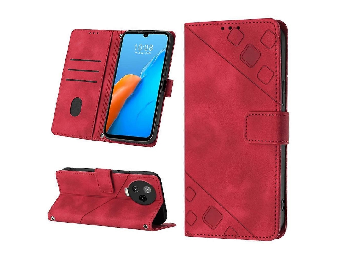 Capa De Celular Em Couro Sintético Texturizado Com Toque Agradável Para Infinix Note 12 Pro 4g