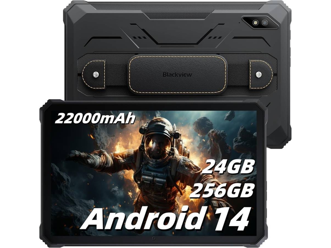 Tablet BLACKVIEW Active 8 Pro (10.36'' - Bluetooth 5.0 - 8 GB RAM - 256 GB - Preto)