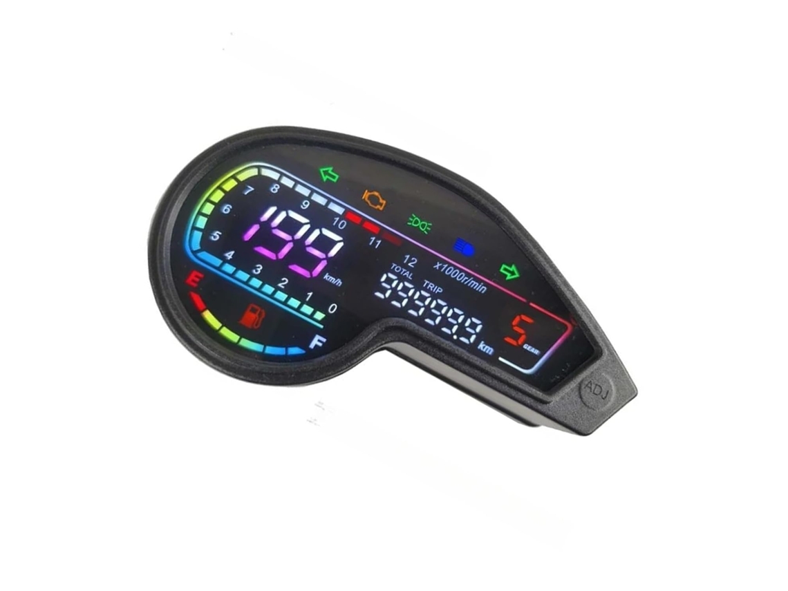 Velocímetro De 12v Com Monitoramento Preciso Velocidade E Quilometragem Para Motocicletas Dm150, Dm200, Dm250, Xr150
