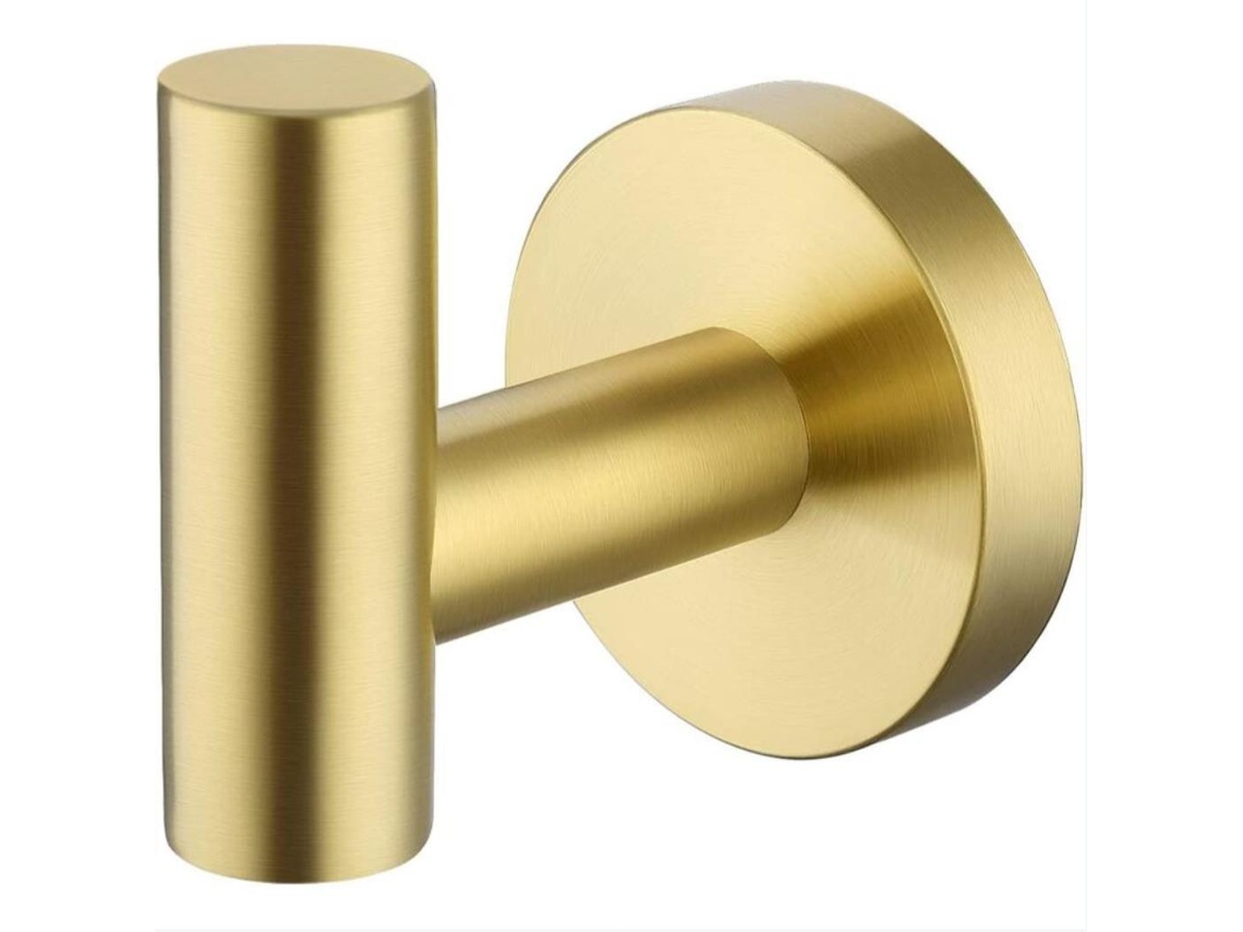 Suporte Para Toalhas De Parede Em Aço Inoxidável Sus304 (latão Escovado)