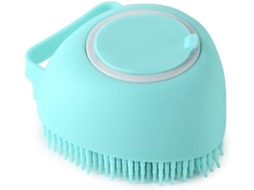 Escova Silicone Banho Pet