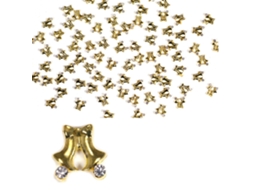 Broca De Strass Ab De Aleação Para Arte De Unhas Decoração 3d Adesivo Manual Para Manicure 3