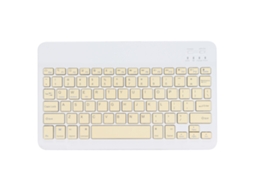 Teclado Bluetooth Sem Fio (universal De 10 Polegadas, Bateria Integrada) Amarelo