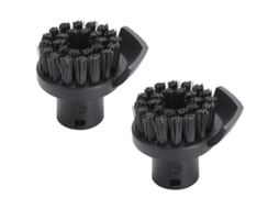 2 Cepillos Redondos para Limpiador de Vapor Karcher | S/MARCA