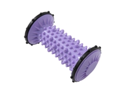 Massageador De Pés Manual Silicone Com Rolo Para Massagem Muscular Profunda.