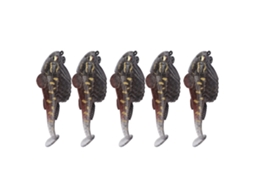Soft Lure Bait (bionic Simulation, 5 Pieces Per Box)