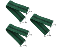 Kichouse Cintas Elásticas de Reforço na Cor Verde para Cadeiras de Descanso, Kit de 3 Peças,s a Rupturas e Rasgos para CHABERLU