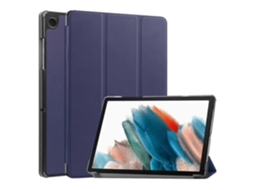 Capa Para Tablet Samsung Galaxy Tab A9 Com Suporte Triplo Em Couro Pu, Proteção Total Dark Lingling Multicolor Tuotuo