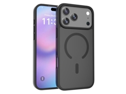 Capa Para Iphone 17 Pro - Tpu Híbrido Em Pc Com Magsafe