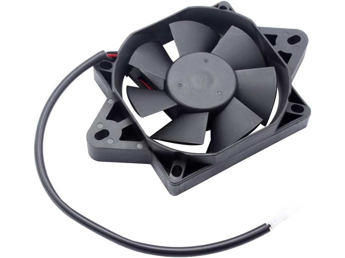 Ventoinha elétrica de refrigeração para radiador de óleo e água de motocicleta - Fácil instalação