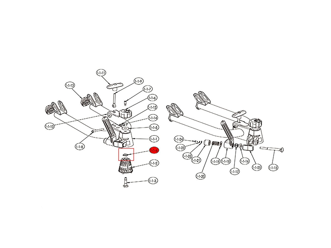 Cais Quadrado E-Hornet Pretobuzzrack