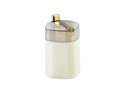 Suporte De Palito De Dentes Luxo Luz Branco Leiteiro Pressão Automática Portátil