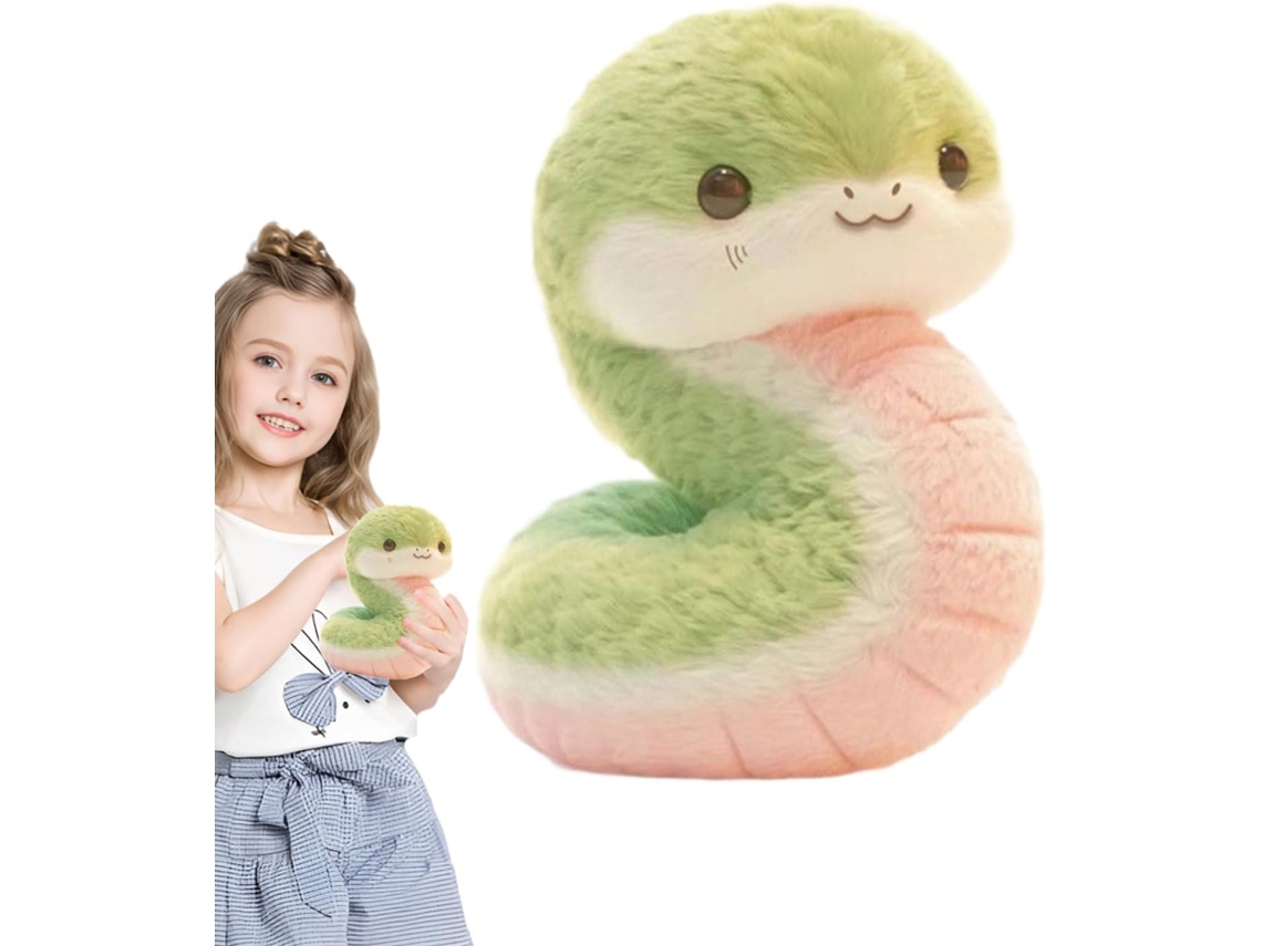 Cobra De Pelúcia, Brinquedo De Pelúcia De Cobra De Desenho Animado, / Polegadas Travesseiro Macio