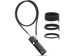 Cadeado Com Código De 4 Dígitos, Preto