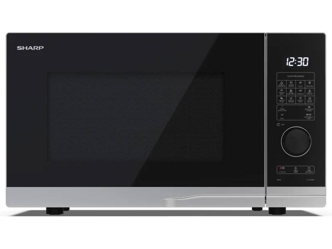 Micro-ondas SHARP YC-PG254AE-S (25 L - Com Grill - Cinzento)