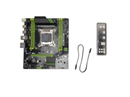 Placa-mãe Desktop X79 Com 2011 Pinos, Suporte A E5 V2, 4 Canais Ddr3, Pci E, Nvme M.2