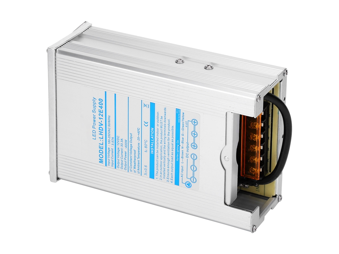 FONTE de Alimentação Resistente à Chuva 400w | S/MARCA
