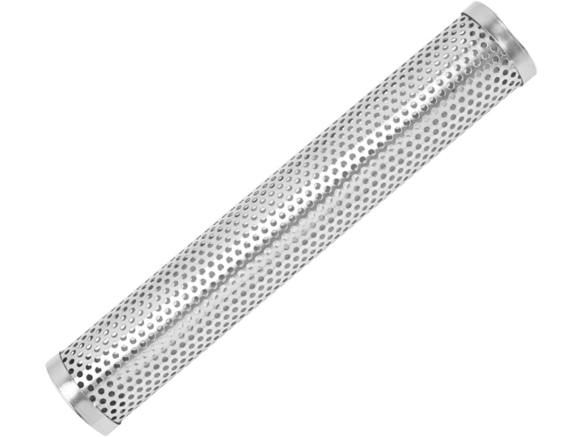 Conjunto De 2 Tubos Redondos De Aço Inoxidável Para Grelhar, Tubos De 30 Cm (12 Polegadas)