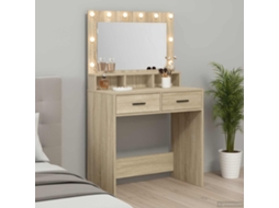 Vidaxl Mesa De Vestir Carvalho Sonoma 79 X 41 X 135 Cm