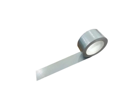 Fita Adesiva De Tecido Multiuso Cinza Prateado 50mm X 25m Extra Forte Impermeável Shop Story