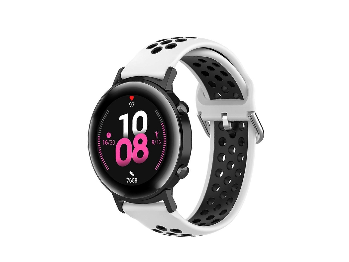 Pulseira De Silicone Esportiva Perfurada E Respirável Para Samsung Galaxy Watch 42mm 20mm
